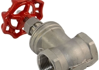 Válvula de porta DN15 fêmea de aço inoxidável de 201 de aço inoxidável usados para conexões de encanamento