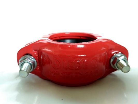 Ferro dútile do círculo vermelho que cabe 2 - 1/2 no sulcado pintado com gaxeta de E