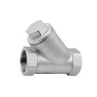 Válvula de rosca 304 CF8M npt de 1/4 -4 polegadas com filtro, filtro de aço inoxidável e filtro