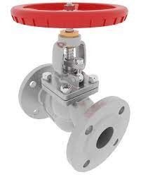 2&quot; alta temperatura da válvula de globo da extremidade da flange de SS304 PN25 mais a válvula de isolamento do globo