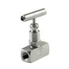 Válvula de agulha de alta pressão 1/2 do aço carbono da válvula de agulha” MNPT X FNPT 60000 libras por polegada quadrada para a água