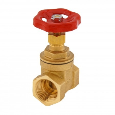 Resistência pequena de bronze fêmea do fluxo da válvula de porta da extremidade de DN25 PN10 NPT