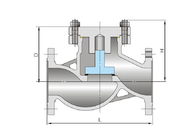 preço baixo válvula de porta de flange de aço inoxidável Z41H-150LB válvula de controle de válvulas de porta padrão dos EUA