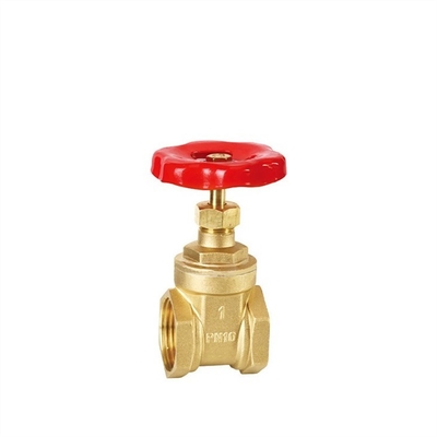 1&quot; sistema de bronze fêmea da água/óleo/gás da válvula de porta da extremidade de PN10 NPT