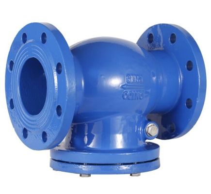 A válvula de verificação DN200/flange do silêncio furou PN10/SS 316 AISI/pressão PN16