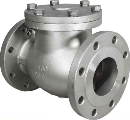 Fabricante de válvula de retenção de giro de flange de ferro fundido DN100 4 polegadas PN10 com preço competitivo