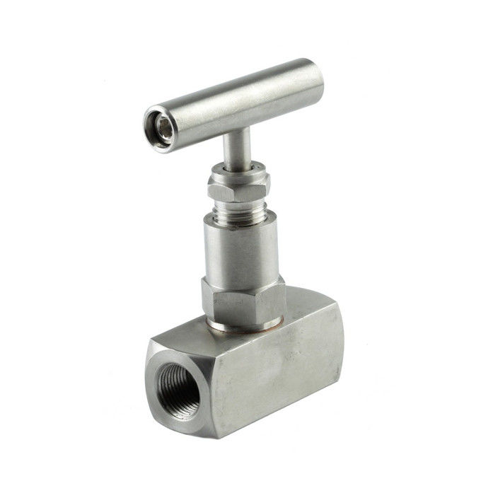 A linha fêmea 1/4&quot; válvula de agulha do controle de fluxo cortou Crane Adjustable Needle Valve