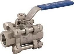 válvula de bola reta de aço inoxidável da linha fêmea de 304 PCes de 316L Ss 1/2in DN15 BSPT NPT 2