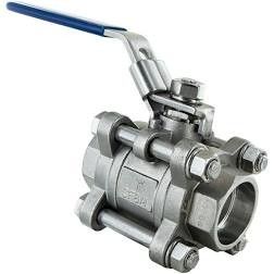 Tipo controle de fluxo API certificado Fogo-seguro de aço inoxidável sanitário masculino da válvula de bola 607 da bolacha V