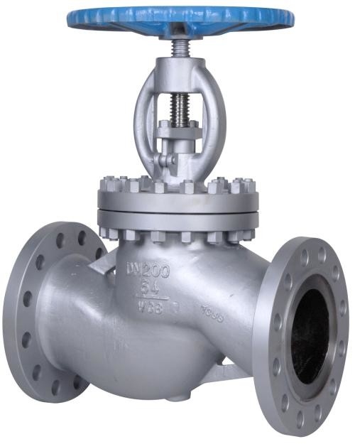 Tipo alta temperatura do Z-corpo da extremidade da flange de DN200 WCB da válvula de globo