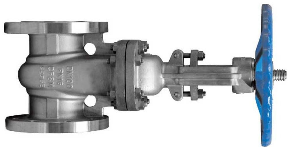 Válvula de porta assentada resiliente do metal pequeno do tamanho para o medidor de água com extremidade de linha DN 25