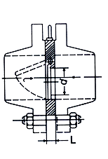 Tipo da bolacha da válvula de verificação do disco de CF8 PN40 SUS304 único para o petróleo ou o vapor 7
